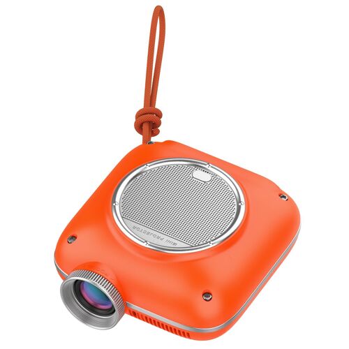 Vidéoprojecteur Android 11 1280x720P WiFi Bluetooth 100 ANSI lumens Orange YONIS