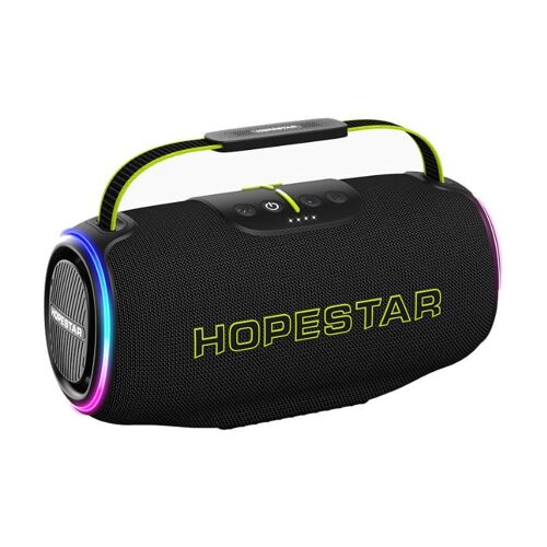 Enceinte Bluetooth Portable Étanche 70 W 8 800 mAh avec Éclairage LED Noir YONIS
