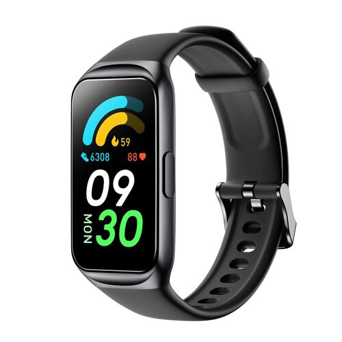 Bracelet Connecté Sport 1,47 Pouce Suivi Cardiaque Autonomie 7 à 10 Jours IP68 Noir YONIS