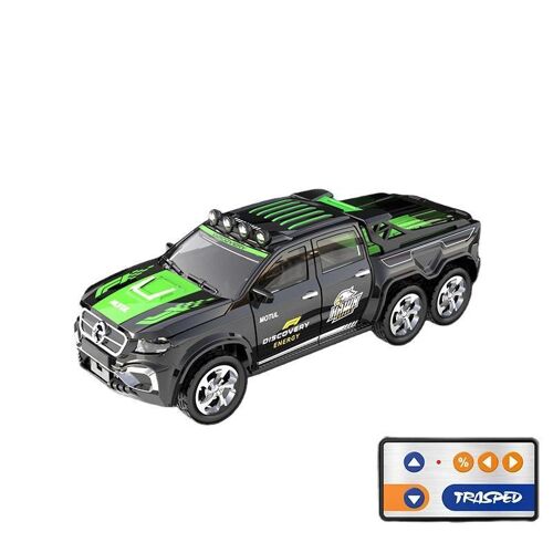 Voiture Télécommandée Miniature 1:64 en Métal avec Éclairage et Recharge Type-C YONIS