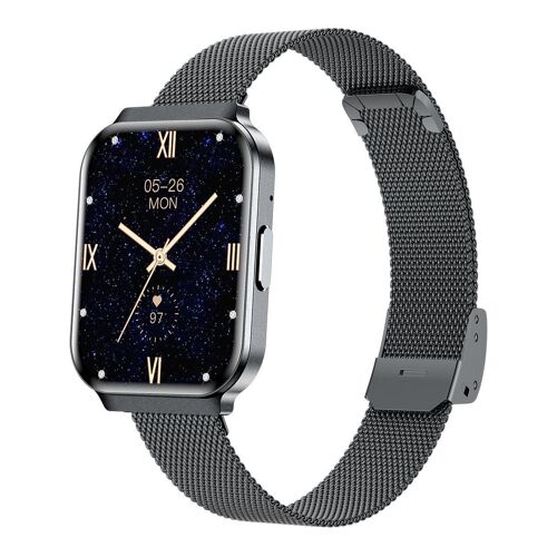 Montre Connectée Appels Bluetooth Écran 1,75 Pouce Suivi Cardiaque IP68 YONIS