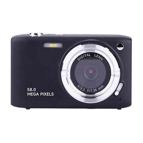 Appareil Photo Numérique Portable Écran IPS HD Zoom 16x Vidéo 4K Noir YONIS