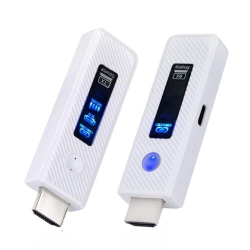 Émetteur HDMI Sans Fil 2 en 1 60 m 1080p 60 Hz Faible Latence Blanc YONIS