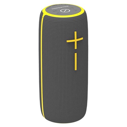 Enceinte Bluetooth Portable Étanche IPX6 10 W avec FM et Appels Mains Libres Gris YONIS