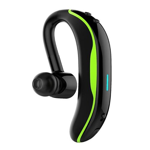 Écouteur Bluetooth Sans Fil à Crochet d'Oreille Avec Microphone Autonomie 17 h Vert YONIS