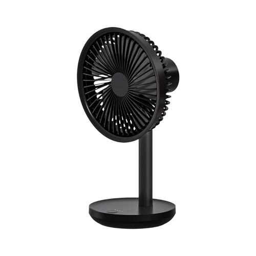 Ventilateur de Bureau USB Rechargeable à 3 Vitesses Batterie de 4000 mAh Blanc Noir YONIS