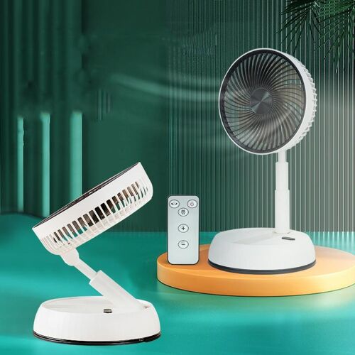 Ventilateur Portable Pliable Télescopique 8 Pouces Sans Balais Avec Télécommande YONIS