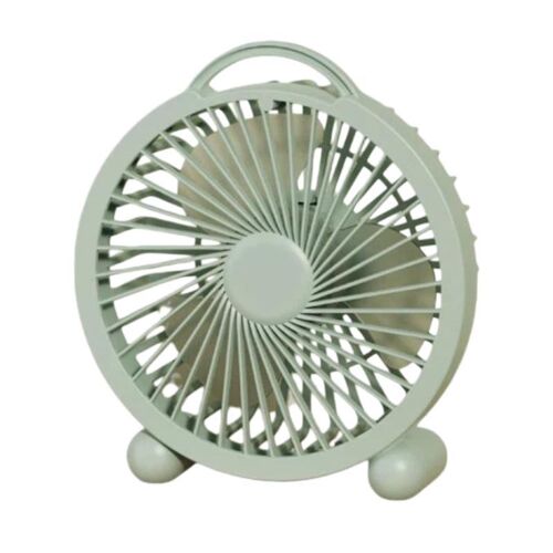 Ventilateur de Table 4 Pouces Silencieux à Brancher Vert à Flux Doux YONIS