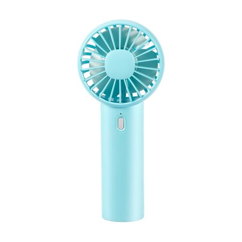 Mini Ventilateur Portable Rechargeable 3 Vitesses Silencieux 1200 mAh Bleu YONIS