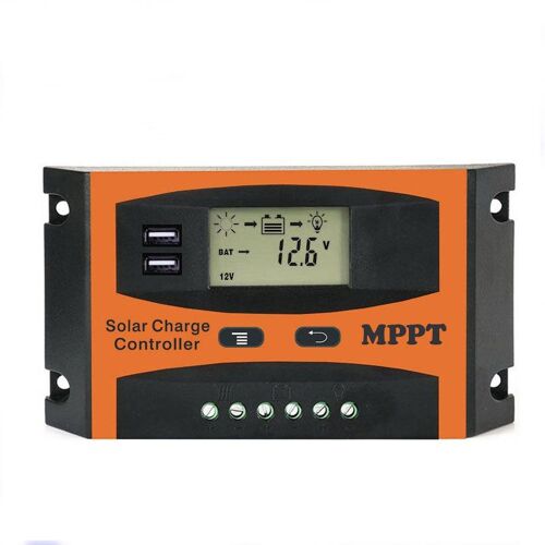 Contrôleur Solaire MPPT 12V/24V à Identification Automatique avec Double USB YONIS