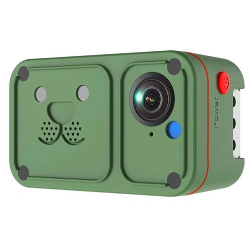 Traceur GPS 4G pour Animaux avec Caméra 1080p Étanche IP66 Suivi en Temps Réel Vert YONIS