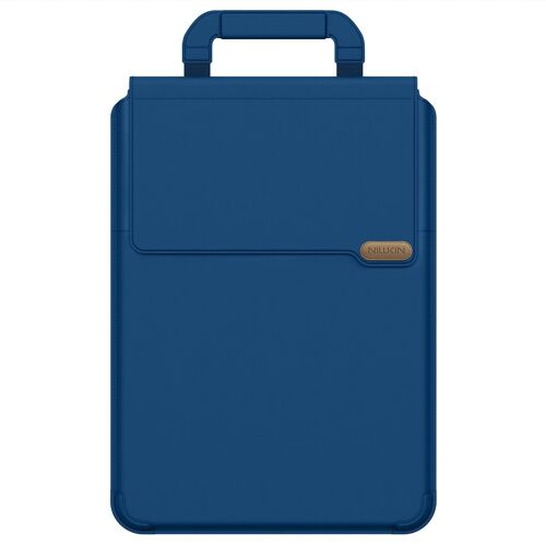 Housse Pour Ordinateur 16,2 Pouces avec Support Magnétique et Tapis de Souris Bleu YONIS