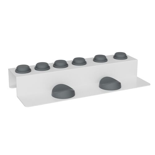 Support De Rangement Pour 6 Embouts Avec Protection En Silicone Blanc Yonis