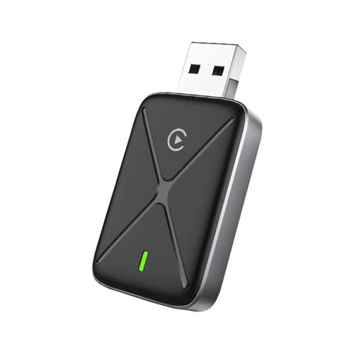 Adaptateur CarPlay Filaire Vers Sans Fil Pour Voiture USB WiFi 5 GHz Noir YONIS