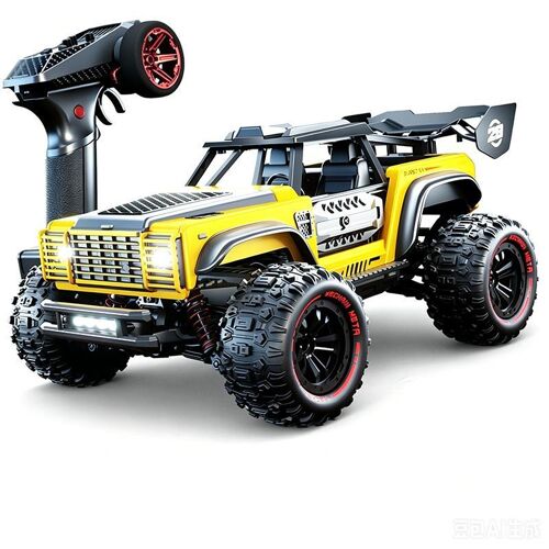 Voiture Télécommandée Tout Terrain 4WD Échelle 1:14 30 km/h 2,4 GHz Jaune YONIS