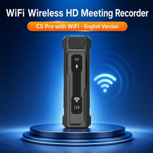 Caméra Piéton 1080P WiFi à Objectif Rotatif 180° avec Fixation Magnétique YONIS