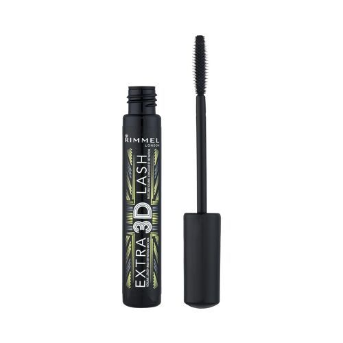 Mascara Extra 3d Lash - 003 Noir Extreme - Black - Rimmel London - Made In Uk - 8ml - Mascara Volume, Longueur Et Définition - 8 Ml Noir