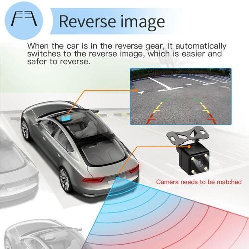 Autoradio Android 9 Pouces Navigation GPS Bluetooth Écran HD USB FM YONIS