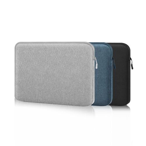 Sacoche Ordinateur Portable 16 Pouces Protection Antichoc Slim Et Légère Bleu Foncé YONIS