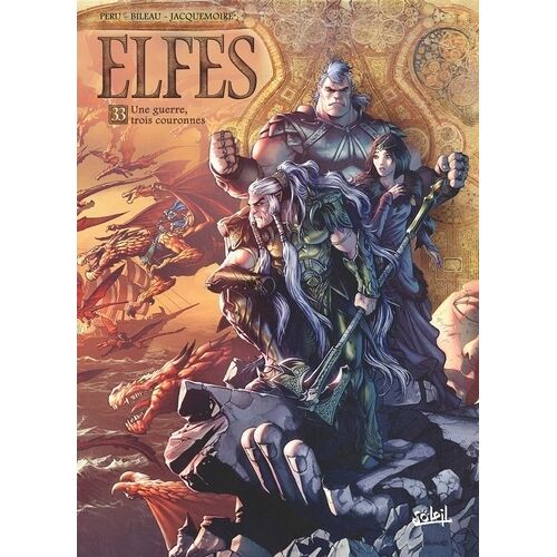 Terres D'arran : Elfes - Tome 33 - Une Guerre, Trois Couronnes