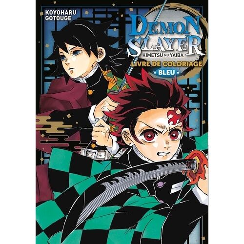 Demon Slayer - Livre De Coloriage - Tome 2 : Bleu