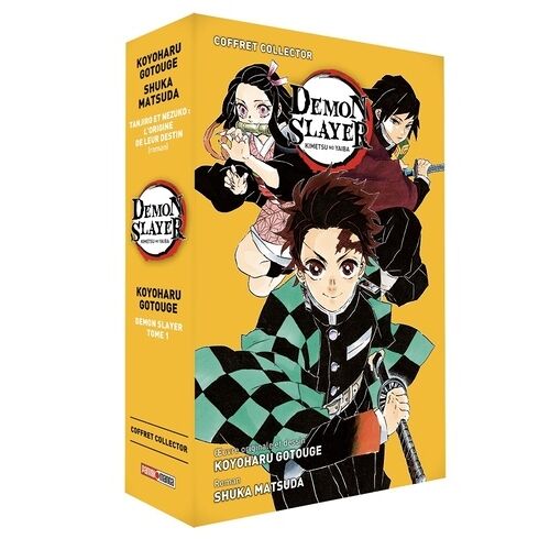 Demon Slayer - Roman Jeunesse - Coffret