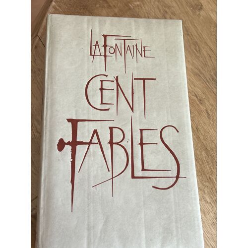 Cent Fables La Fontaine 1963 Pierre   Ldaninos Claude Esteban Pierre Yves Trémois  Livre 