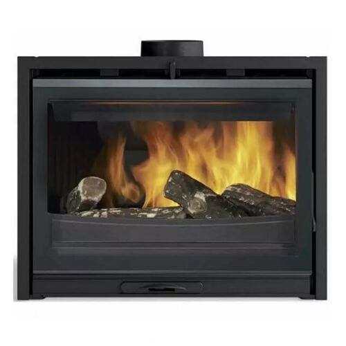 Godin - Insert à bois 10kw noir/anthracite 660227ANTH