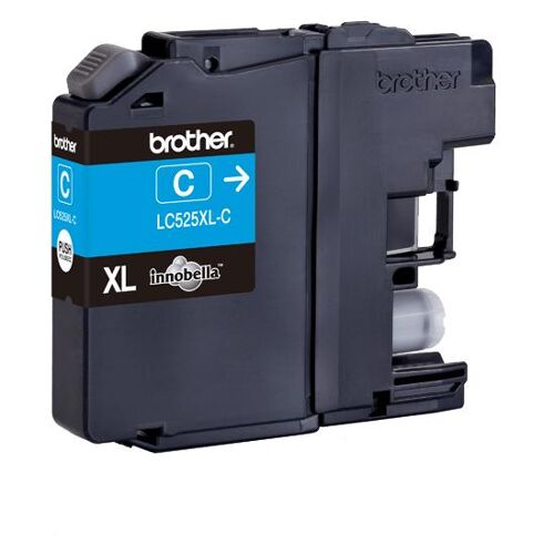 Brother LC-525XLC cartouche d'encre Original Rendement élevé (XL) Cyan