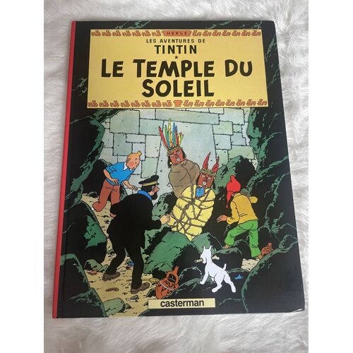 Livre Bd Les Aventures De Tintin Le Temple Du Soleil 