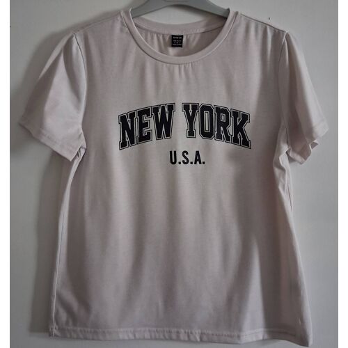 Tee-Shirt Shein Imprimé New York U.S.A.
