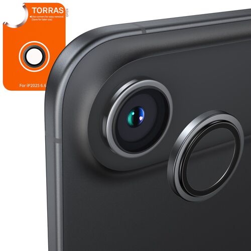Protection d'Écran pour Apple iPhone Air Camera Lens Protector - Verre Trempé, Transparent