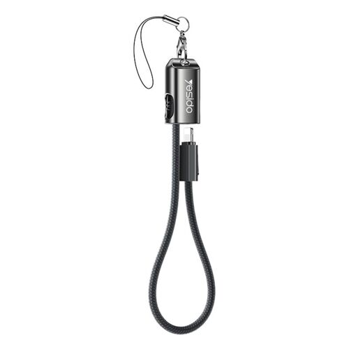 Câble de Données Type-C Vers 8 Broches 20 cm Charge Rapide PD27W YONIS