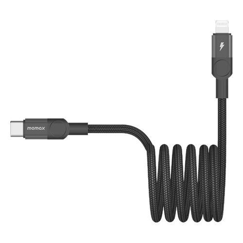 Câble USB-C Vers 8 Pin Magnétique 60 W Tressé Charge Rapide 1 m YONIS