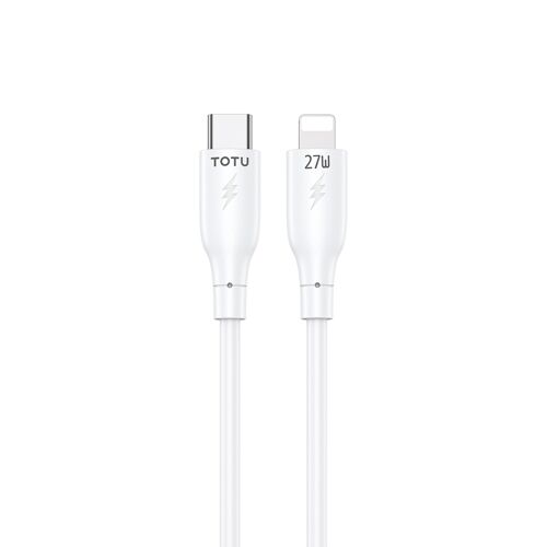 Câble USB-C Vers 8 Pin Charge Rapide 1 m 3 A 27 W Résistant à la Flexion YONIS