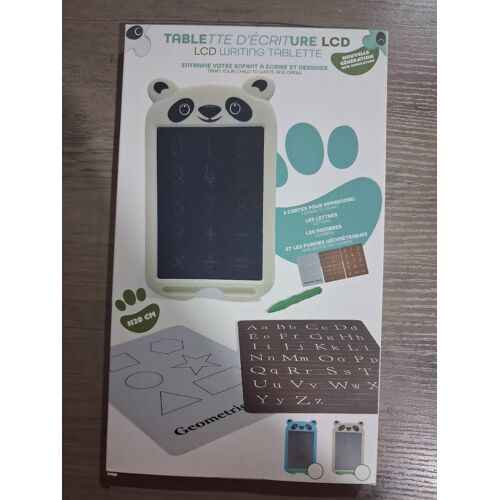 Tablette d'écriture lcd panda 8 5 pédagogique et ludique