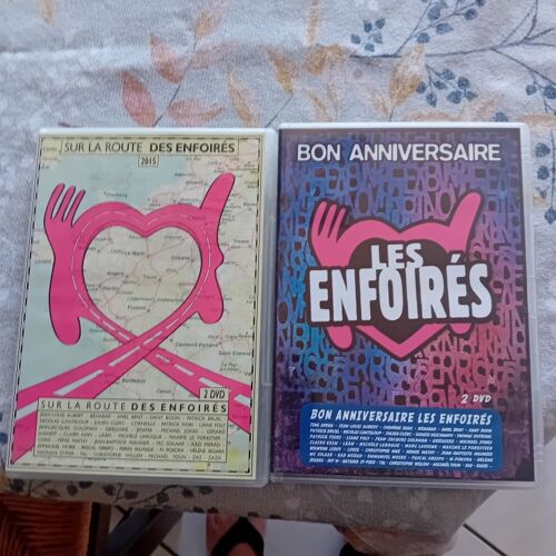 Lot De 2 Dvd Concert Des Enfoirés