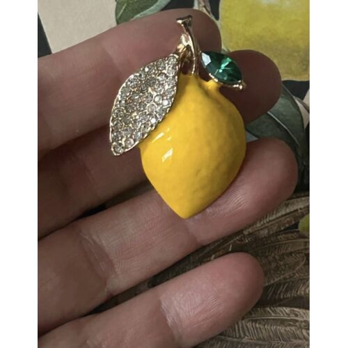 Ravissante Broche, Citron