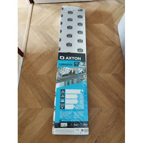 Sous-couche sol stratifié, Silence compensation Ep.3 mm AXTON, 10 m²