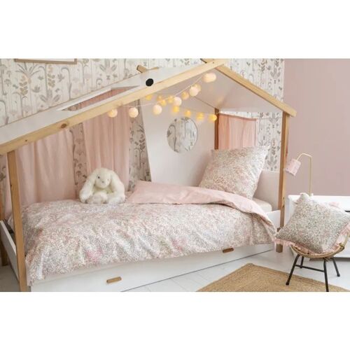Parure De Lit 140 X 200 Cm En Coton Pimprennelle