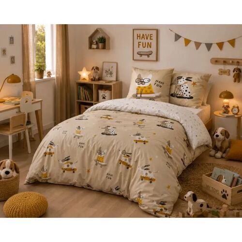 Parure De Lit 220x240 Cm En Coton Isidore