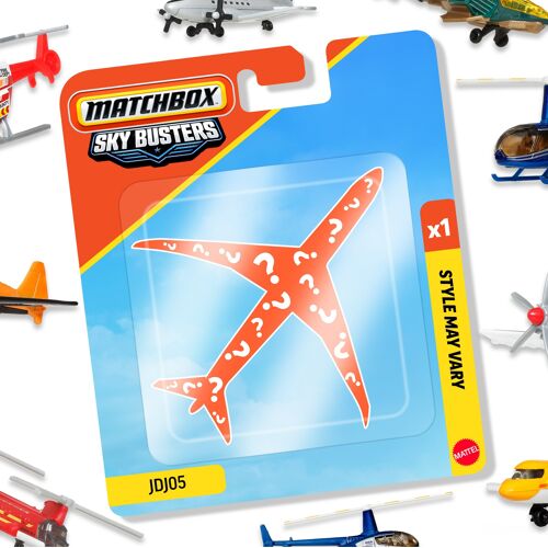Matchbox Sky Busters Matchbox- -Assortiment D'aéronefs