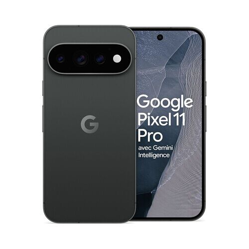 Smartphone Google Pixel 11 Pro 6.3" OLED 5G Double SIM 512 Go Noir Volcanique Mat