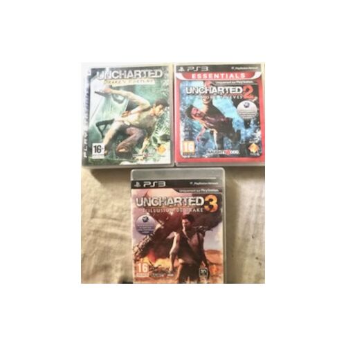 Rare : La Trilogie Complète (Boîtes Et Manuels) Du Meilleur Jeu D’Aventures De La Ps3. Rendu Cinématographique, Maniabilité Parfaite. L’Excellence
