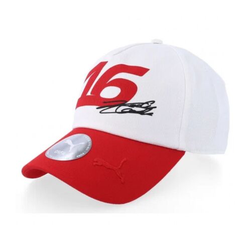 Casquette Ferrari F1 26 Leclerc Graphic Blanc Cadre En A Réglable