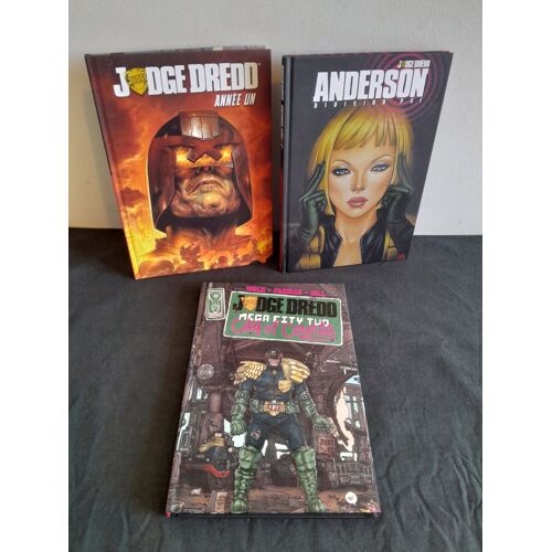 Bd/Comics: Lot De Trois One-Shots "Judge Dredd" Éditions Reflexions