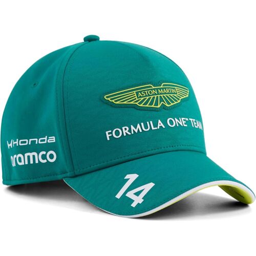 Casquette Enfant Aston Martin Aramco F1 Vert