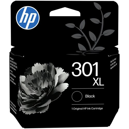 HP 301 XL(CH563EE) Cartouche d'encre noir grande capacité authentique