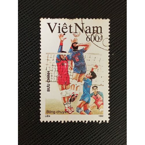 Timbre Vietnam Y T 1295 Jeux Olympiques D’Été - Barcelone , Volleyball 1992 (060810 )