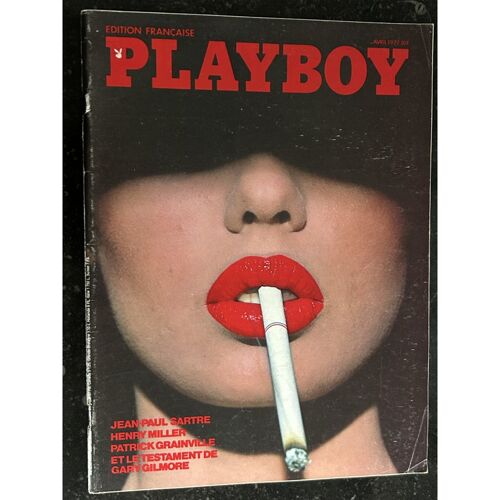 Playboy 041 Avril 1977 Interview Gabriel Peronnet Sartre Miller Lisa Sohm Lili Caratimichel Simon